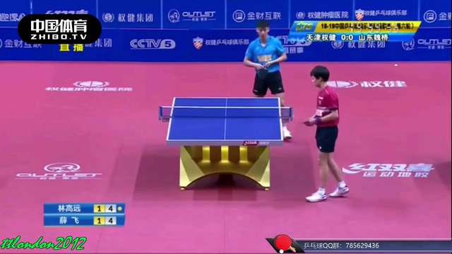 Lin Gaoyuan vs Xue Fei China Super League 2018 2019