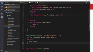 Complete React Tutorial (& Redux) #41 – Blog Detail Page