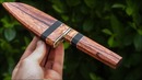 Изготовление ножен для маленького японского ножа