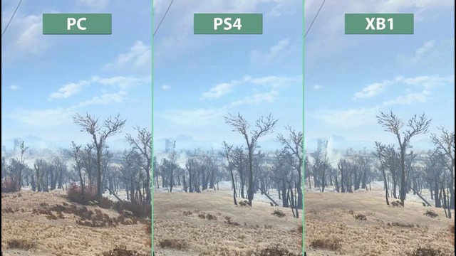 Fallout 4 – PC vs. PS4 vs. Xbox One
