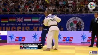 Judo 2015 Grand Prix Ulaanbaatar- Sai (CHN) – Sainjargal (MGL) [-73kg] final