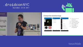 Droidcon NYC 2017 – Sentinel – The First Home Security Robot Powered by Android