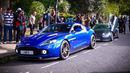 Supercars and Classic Cars Meet in Central London