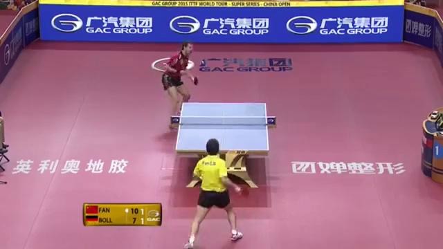 China Open 2015 Highlights- FAN Zhendong vs BOLL Timo (1-4)