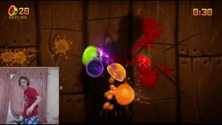 Fruit Ninja Kinect – Серия 1 – Восхождение Фруктового Самурая – Юзя