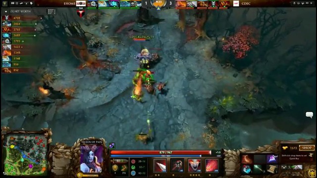 EHOME – vs- CDEC, TI5 Group B, Game 1