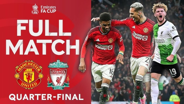 Манчестер Юнайтед – Ливерпуль | Кубок Англии 2023/24 | 1/4 финала | Полный матч