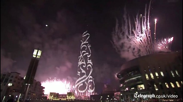 В Дубае на Новый год установили мировой рекорд по масштабу фейерверков