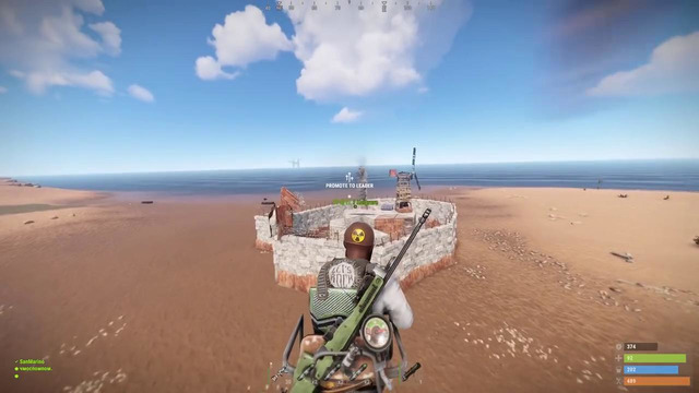 RUST – Уничтожил онлайн токсичный клан