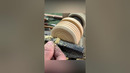 Handcrafting the Batmobile Wheels – A True Woodworking Marvel #batman