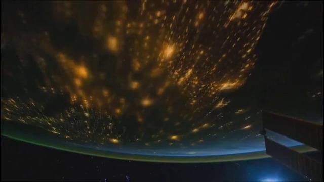 Во тьму. Земля ночью. (Вид из космоса)