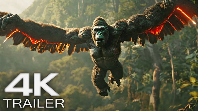 GODZILLA X KONG THE NEW EMPIRE «IMAX» Trailer (2024) New Movies 4K