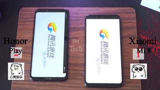 Huawei Honor Play vs Xiaomi Mi 8 Speed Test