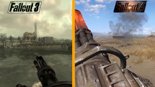 Как менялась графика в играх на примере GTA, Fallout, NFS, Battlefiled и др