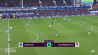 (HD) Эвертон – Борнмут | Английская Премьер-Лига 2018/19 | 22-й тур