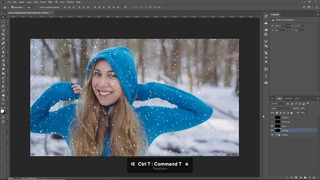 How to Create SNOW in Photoshop – Make REALISTIC Snow – Photoshop Tutorial