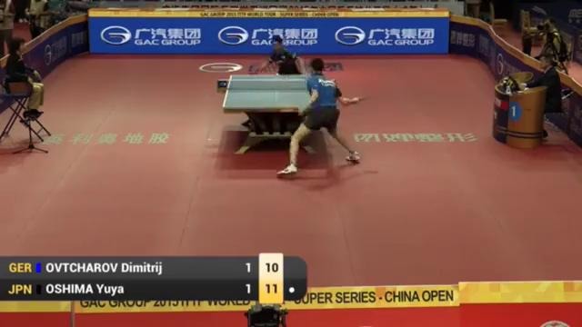 China Open 2015 Highlights- OVTCHAROV Dimitrij vs OSHIMA Yuya (R32)