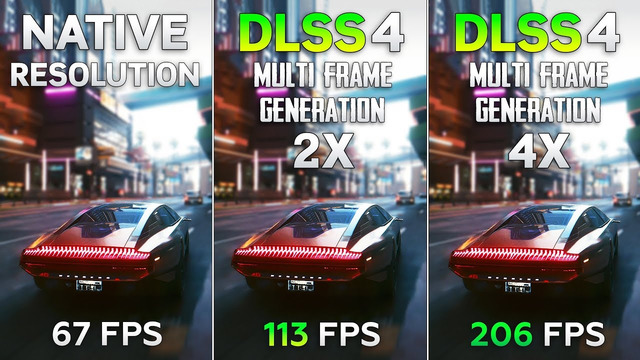 DLSS 4 Multi Frame Generation on RTX 5000 Series – More Fake Frames