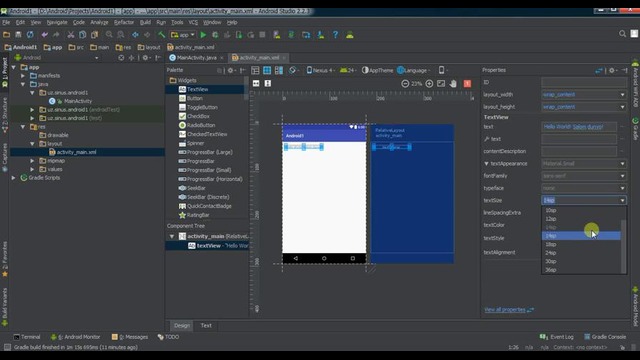Android dars 1