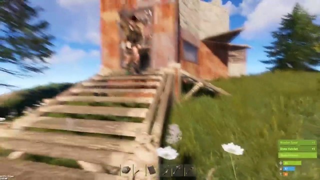 RUST – Хитрая ловушка Соло револьвер против M249