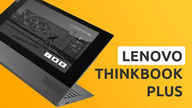 Ноутбук с двумя экранами – Lenovo ThinkBook Plus | Обзор