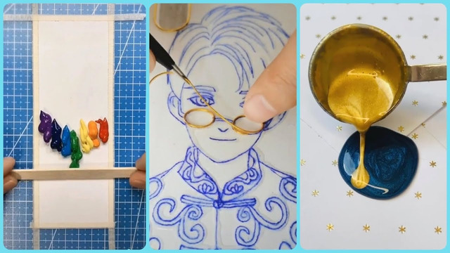 Satisfying Art Work Ideas To Help You Relax #13! Awesome Watercolour and Acrylic Drawing compilation