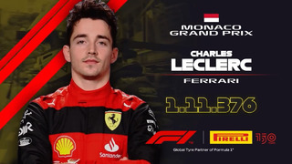 Формула 1 – Лучший круг в квалификации на Гран-При Монако от Шарля Леклера (28.05.2022)