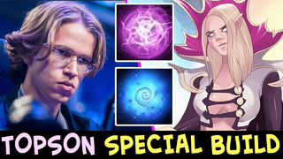 Topson back to SIGNATURE Invoker BUILD — Quas + Wex with Urn rush