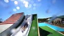 Slip and slide launch ramp