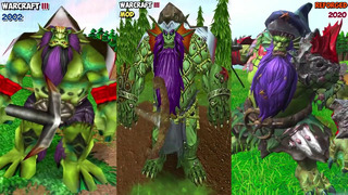 Warcraft III Reforged – Neutral Units (Turtles Hydra Crabs Lobster) Part 5 Comparison (2002 VS 2020)