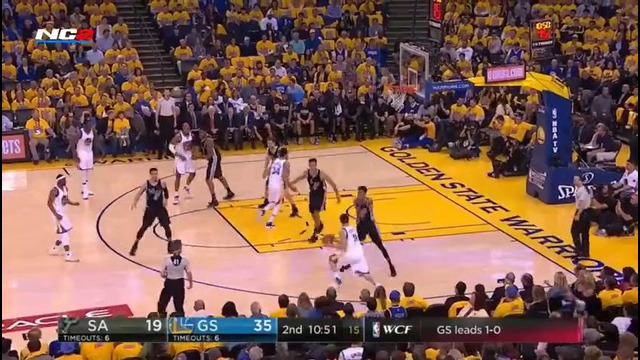 Golden State Warriors vs San Antonio Spurs – Highlights | Game 2 | NBA Playoffs 2017