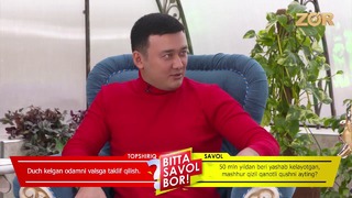 Bitta Savol Bor 25-son (15.01.2019)