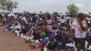 Сотням тысяч беженцев в Уганде перестанут выдавать продовольствие