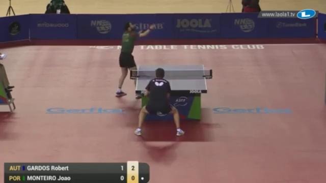 2015 europe top 16 robert gardos (aut) vs joao monteiro (por)