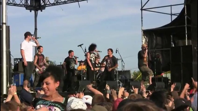 Hollywood Undead- No. 5 (with danny) K-Rockathon in Syracuse NY on 31.07.2010
