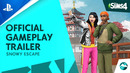 The Sims 4 | Snowy Escape – Official Gameplay Trailer | PS4