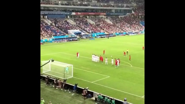 Феноменальный гол Криштиану в ворота Испании