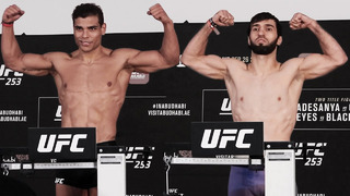 Зубайра показал перевес на 2 кг / Взвешивание Коста – Адесанья, Тухугов – Даводу перед UFC 254