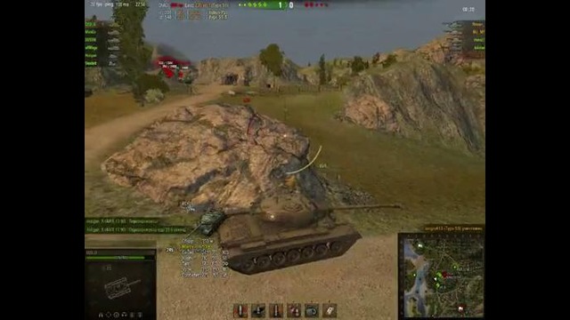World of Tank – Командный бой с голосом ч3