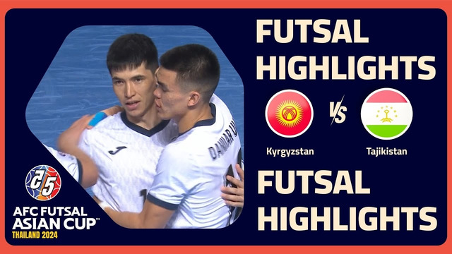 Киргизия – Таджикистан | Футзал | Кубок Азии 2024 | Обзор матча
