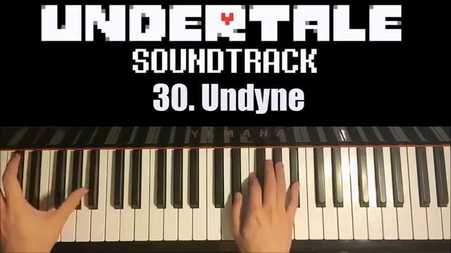 Undertale OST – 30. Undyne (Piano Cover by Amosdoll)