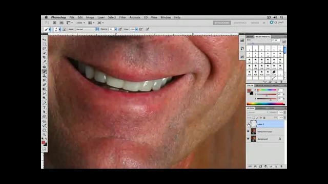 PhotoshopCafe Les – 08 5O’clock Shadow