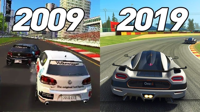 Эволюция гоночного симулятора Real Racing 2009 – 2019