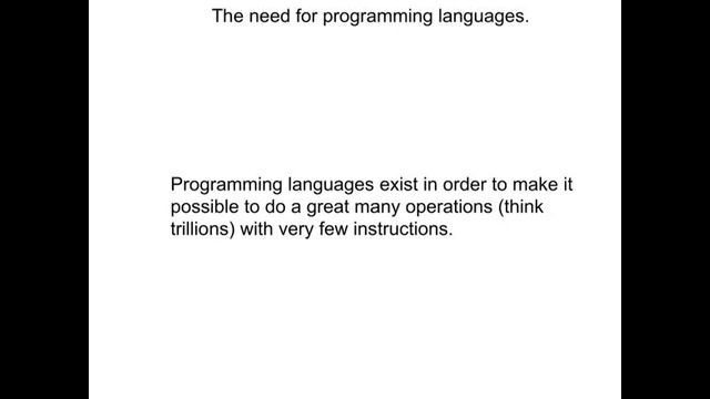 Lesson 1.2 Which programming language