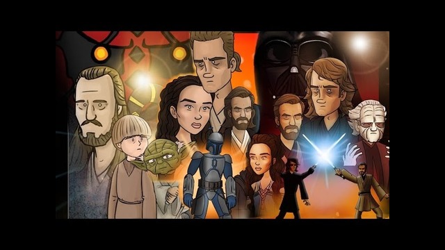 Как должны были закончиться Звездные войны Эпизод 1-3