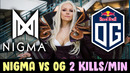 OG vs NIGMA — Invoker + Bloodseeker on WePlay Pushka League