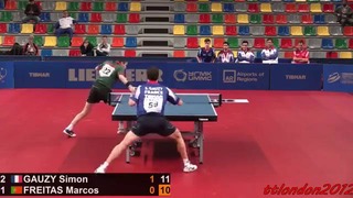 Marcos Freitas vs Simon Gauzy (European Championships 2015)