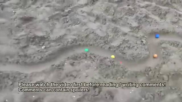 Какой шарик финиширует первым