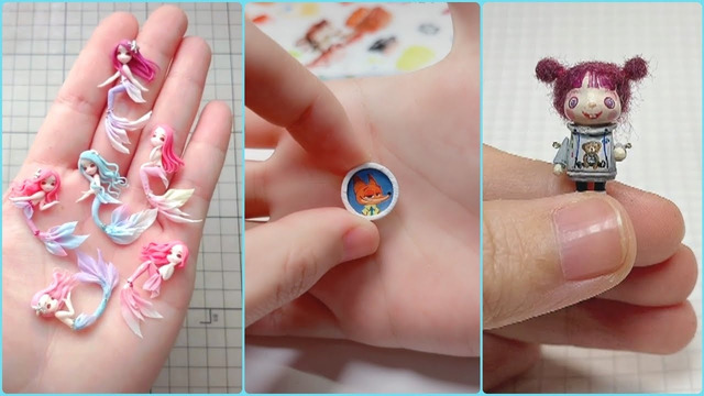 Miniature Art Ideas At Another Level! Amazing Art Skills Talented People! Miniature Polymer Clay Art