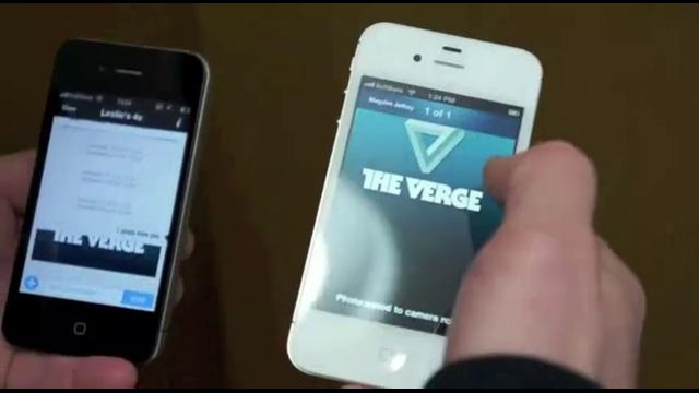 Bump 3.0 под iOS (demo от the verge)